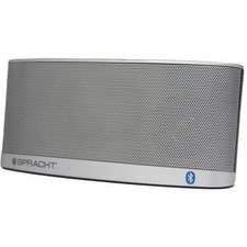 Spracht Blunote2.0 2.0 Portable Bluetooth Speaker System - Silver WS40151