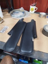 1965-1967 Corvette Roadsteer Visors Black With Hardware 1965-1967 Corvette Roadsteer Visors Black With Hardware