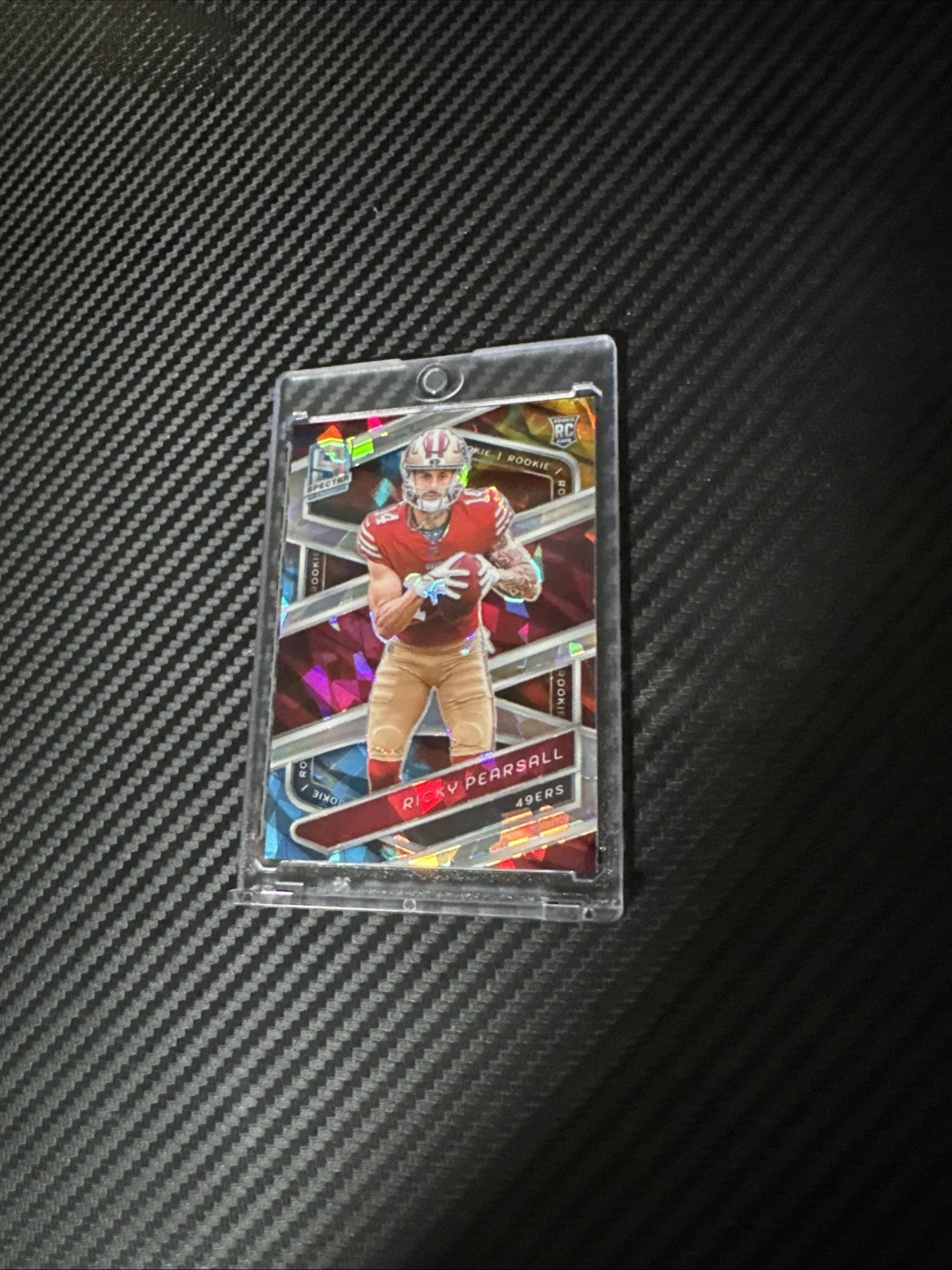 2024 Panini Spectra Rookies Ricky Pearsall #124 Astral Prizm /40 (RC)