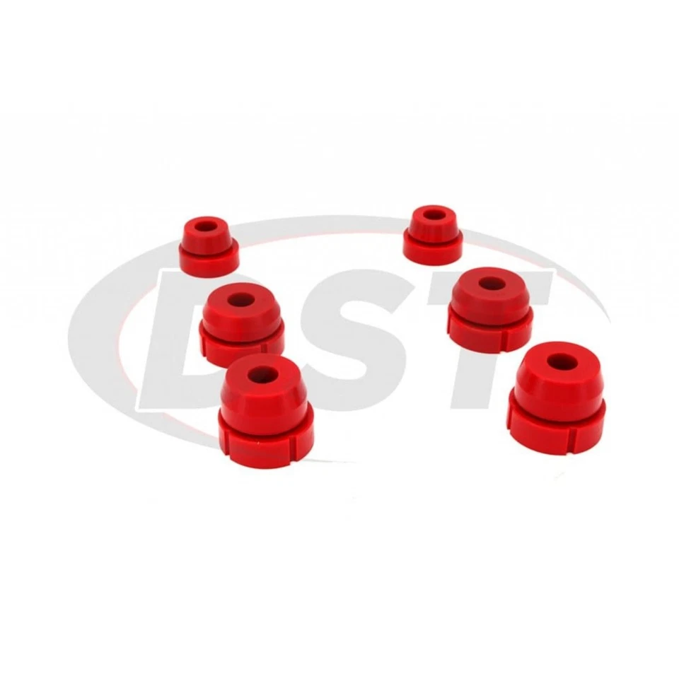 Prothane Body Mount For Ford F-150/F-250/F-350 1975 76 77 78 1979 | 2wd | Red - Image 3 of 4