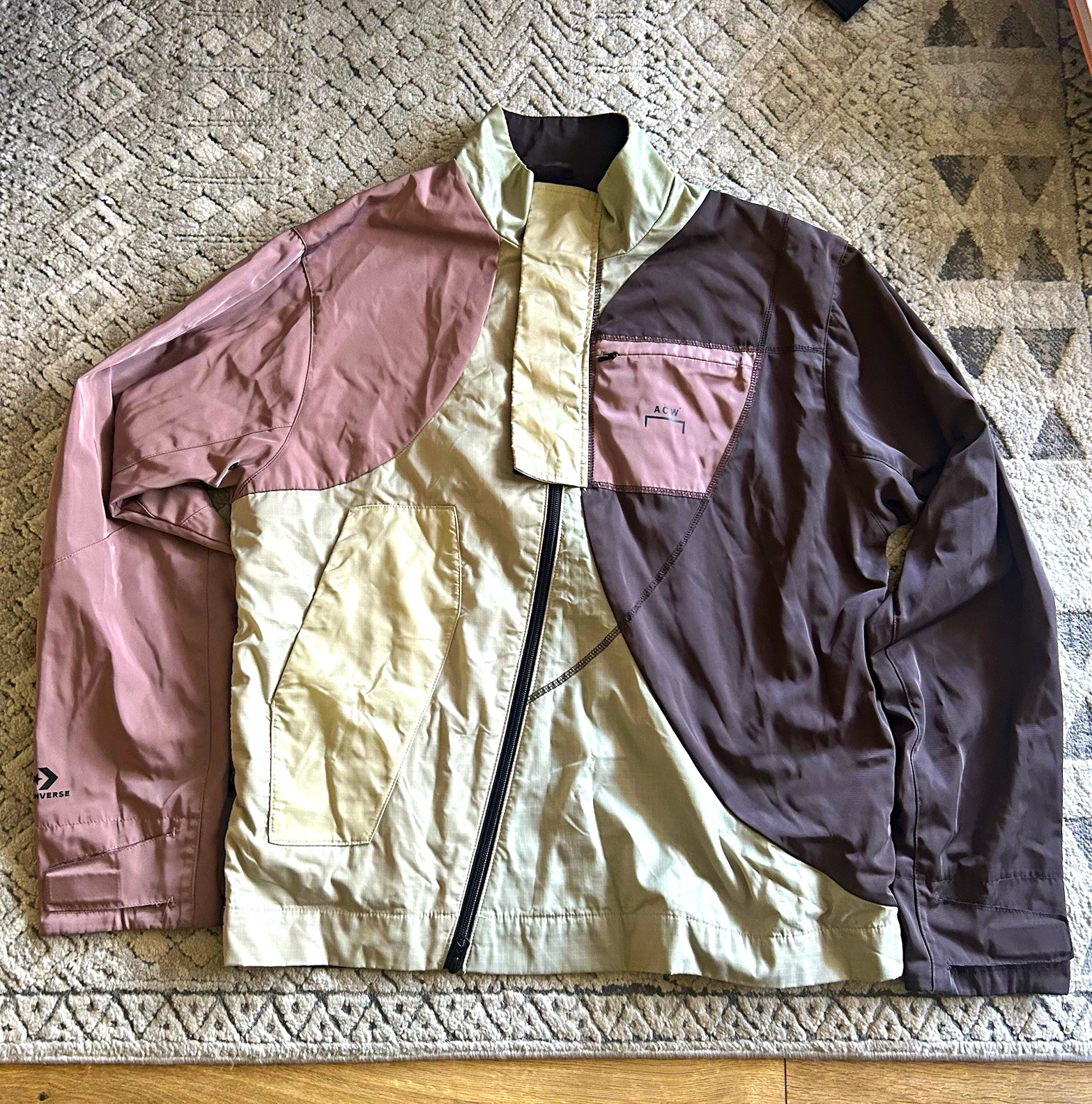 Converse X A-COLD-WALL* Track Jacket in Shale Size Small - product detail image 1