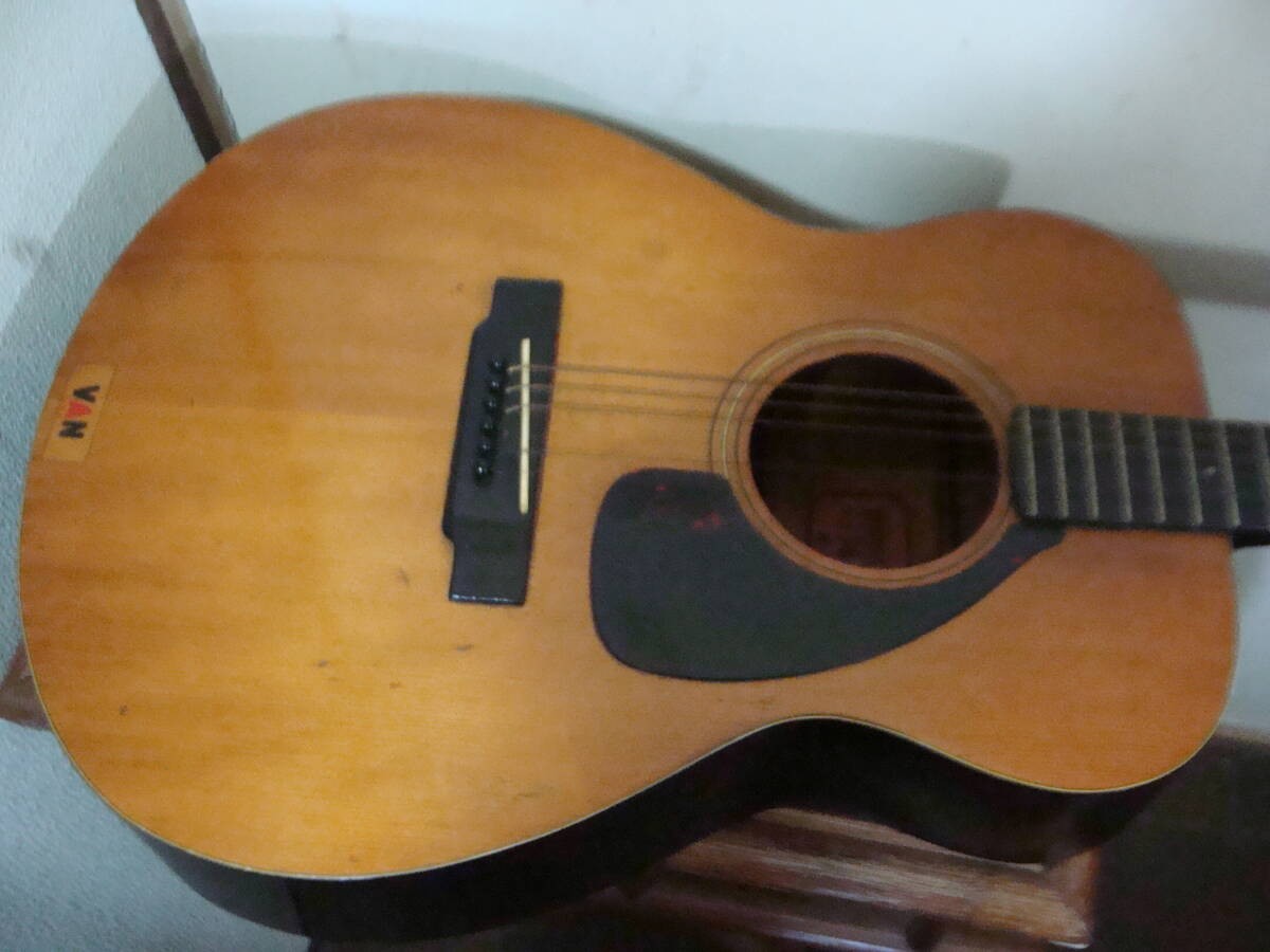 Acoustic Guitar Yamaha FG-110 Natural Red Label with Hard Case | eBay