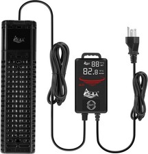 AQQA 1200W Aquarium Heater Submersible 155-265 Gallon Fish Tank Digital Display