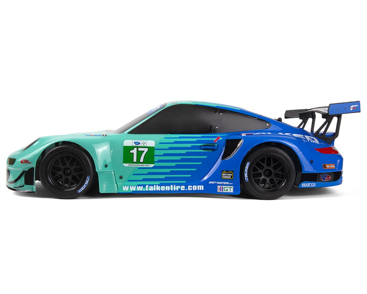 HPI RS4 Sport 3 Porsche 911 GT3 RSR Falken Flux 1/10 RTR Brushless