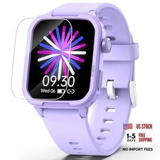 Kids Smart Watch for Boy Girl, Kids Watches with 19 Sport Modes, Heart Purple