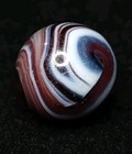 .72" Purple Transitional Swirl SLAG Glass Onyx Christensen / MFC Vintage Marble  — photo 2