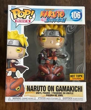 Funko Pop! Rides: Naruto - Naruto on Gamakichi - Hot Topic (Exclusive) #106