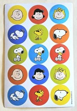 Peanuts "Snoopy  Friends" Sticker sheet