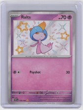 Ralts Shiny Rare SV: Paldean Fates 153/091 NM on eBay