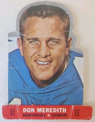 Don Meredith 1968 Topps Stand Ups card