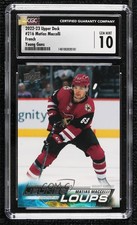 2022 Upper Deck Series 1 Young Guns French Matias Maccelli CGC 10 Gem Mint 6hh