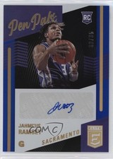 2020-21 Donruss Elite Pen Pals Blue 33/35 Jahmi'us Ramsey #PP-JAH Auto 1a07