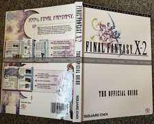 Final Fantasy X-2 Custom Hardcover Ps2 Strategy Guide