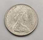 Canadian  1965 Silver 50 Cents Half Dollar Coin 50c CAD