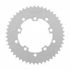 Origin8 Single Speed Chainring 47t 110 / 130 BCD 5-Bolt Aluminum Silver