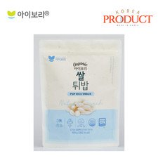 IBORI Organic White Rice Puff Snack 100g 1 1 Baby Rice Crackers No Sugar No Sa