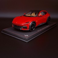 1/18 Ferrari Purosangue Rosso Corsapanoramadach, Limitierte (40 StüCk), Bbr Lux