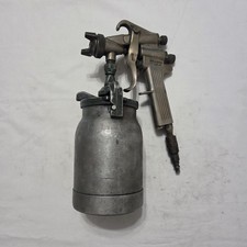 Sharpe Model 80 Paint Spray Air Gun With Model 450 Paint Can Vintage