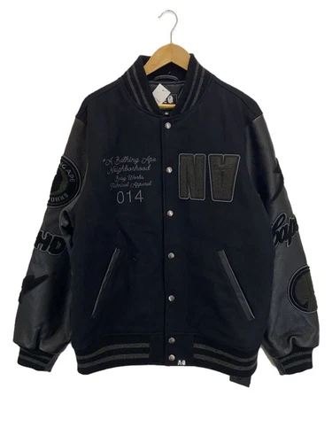 A BATHING APE (BAPE) Giacca A BATHING APE × QUARTIERE nera XL usata