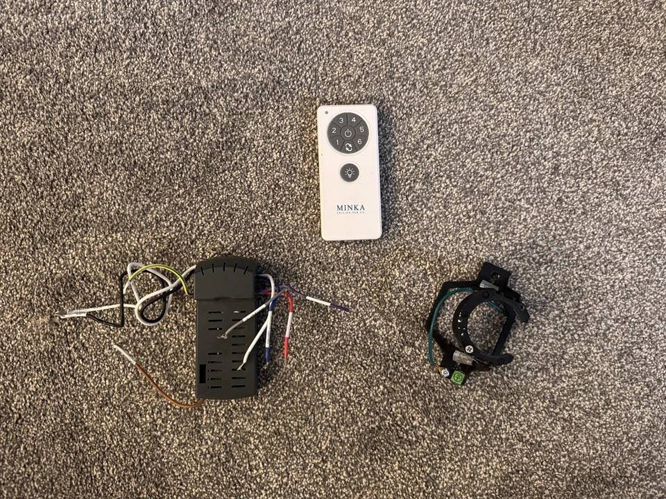 Minka Aire Ceiling Fan 84013 Anzani 50” LED Light + Remote Brushed Nickel EXC - Image 2 of 3