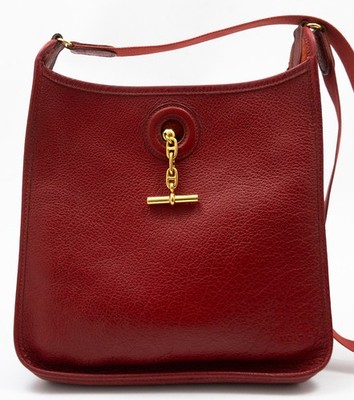 HERMES VESPA SCHULTERTASCHE SHOULDER BAG CROSSBODY TASCHE EVELYNE LUXUS ZEITLOS