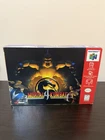Mortal Kombat 4 N64 Complete CIB Excellent Condition with RARE Poster
