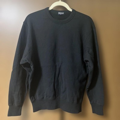 [Good condition] UNIQLO Old Uniqlo Sweatshirt Black Men's M Brushed lining
