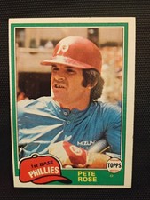1981 Topps - Pete Rose #180