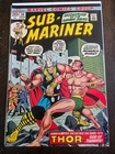 Vintage Excellent SUB-MARINER #59 Classic Battle with Thor (Marvel Comics, 1972)