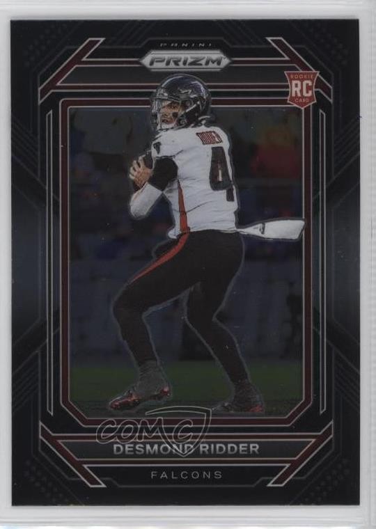 2022 Panini Chronicles Prizm Black Desmond Ridder #PB-9 Rookie RC 7s2