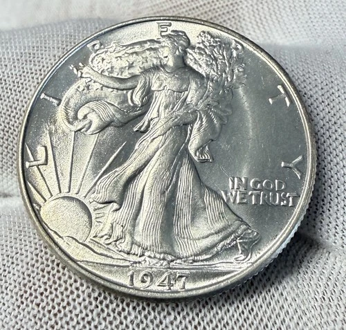 1947 Walking Liberty Half Dollar BU