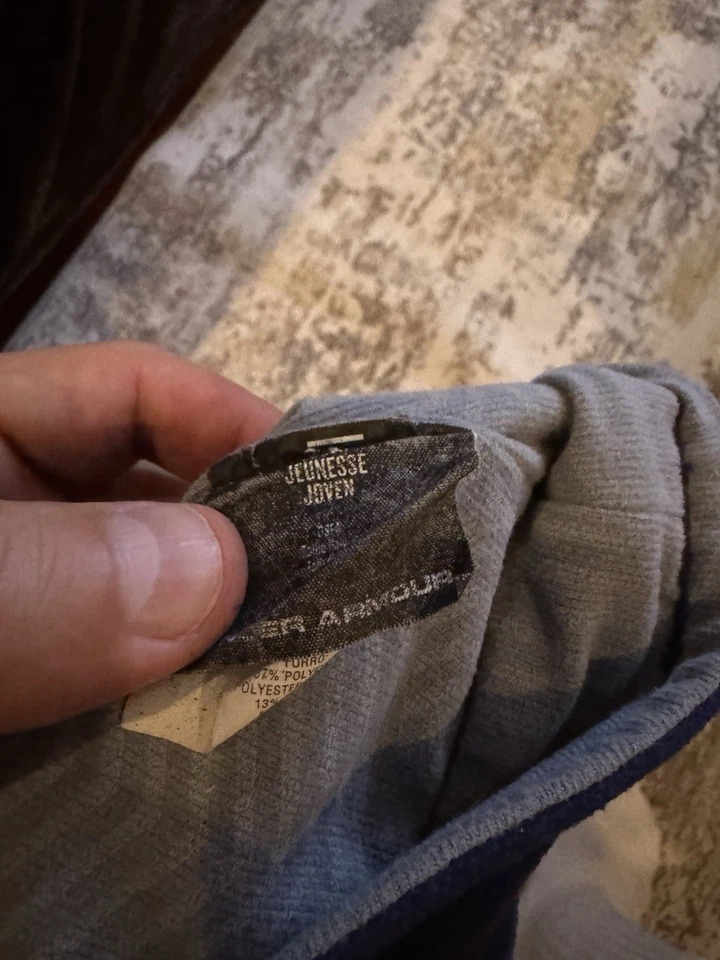 Gorro Under Armour Storm para jóvenes invierno azul equipo frío Foto 4 de 4