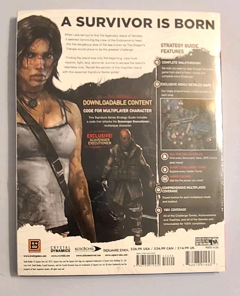 Tomb Raider Books Brady Games Signature Series Guide/ SEALED - Image 2 of 4