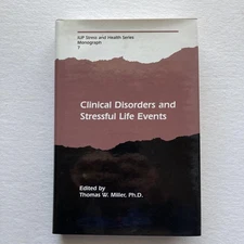 Clinical Disorders And Stressful Life Events Miller Psychology Hardcover