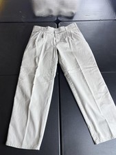 Vintage Dockers Pants Mens 36x30 Khaki Pleated Chino Twill Straight Leg 90s