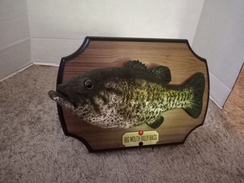Vintage Big Mouth Billy Bass The Singing Sensation Motion Activated 1999 - Picture 7 of 8