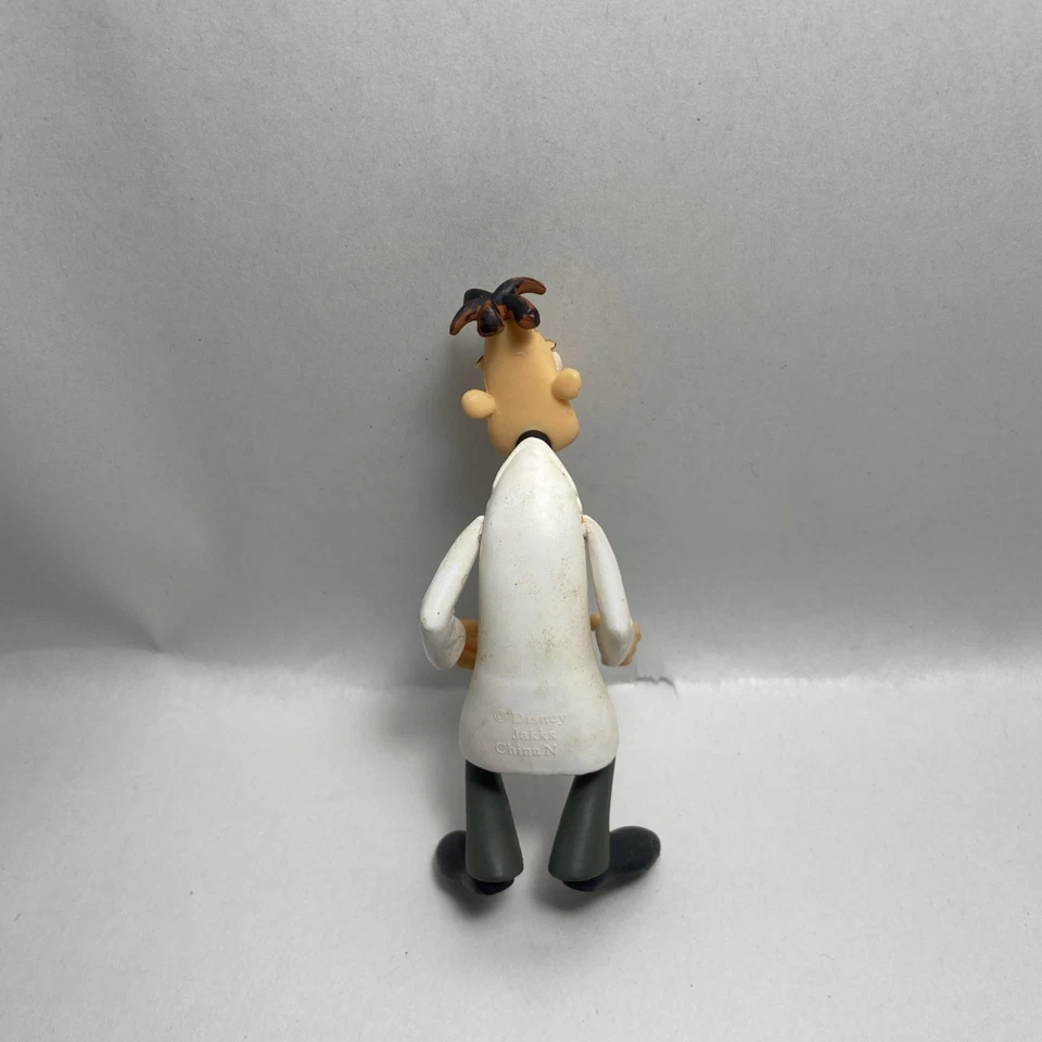 Figura Dr. Doofenshmirtz personaje de dibujos animados de Phineas y Ferb de 4 pulgadas jugado con Foto 2 de 4