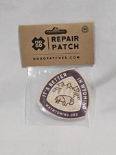 No So 2.5" Outdoor Sports Gear Jacket Washable Adhesive Repair Patch