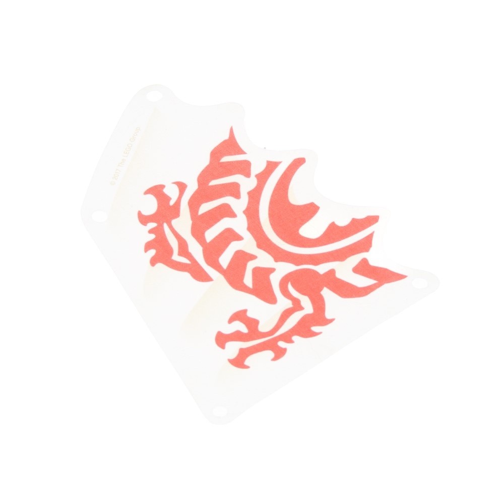 1X Lego Fabric Sail 13X15 White Dragon Ship Destiny Bounty 70618 6195455 34474