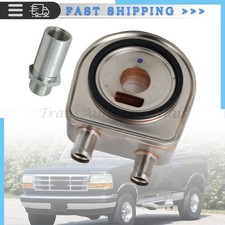 New Engine Oil Cooler For 93-97 Ford F-150 F-250 F-350 V8 5.0l 5.8l F4tz6a642 Us