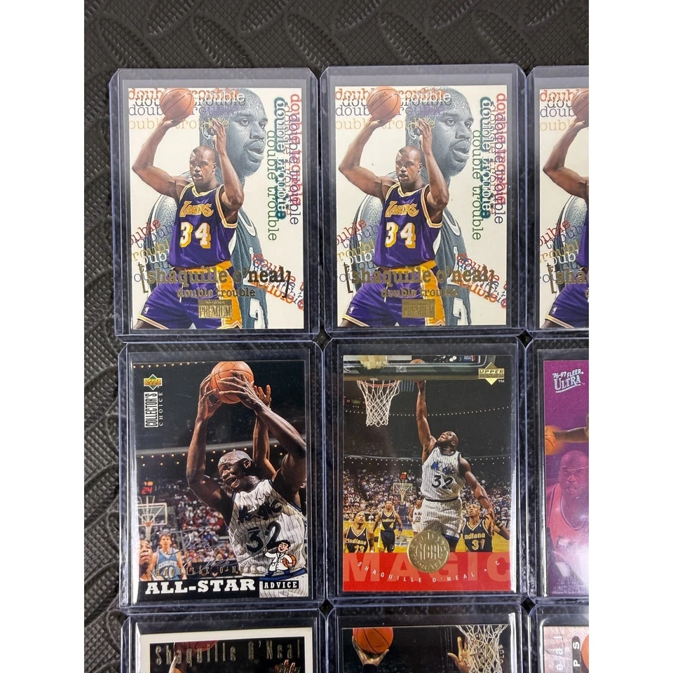 Shaquille O'Neal Años 90 Lote de Cartas (24 en total) Lakers Magic Fleer Ultra Skybox Foto 2 de 4