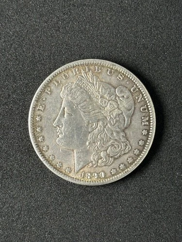 1890 American Morgan Dollar 90% Silver | Ungraded "EF-AU" | Philadelphia Mint