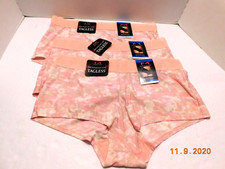 NEW Maidenform 3 Pair One Fab Fit Boyshort Tagless XL/8 Pink 40760 NWT