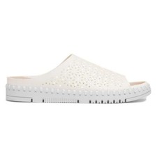 Lotus Womens Sandals White Adults Ladies Mule Slip On Breathable Milos SIZE