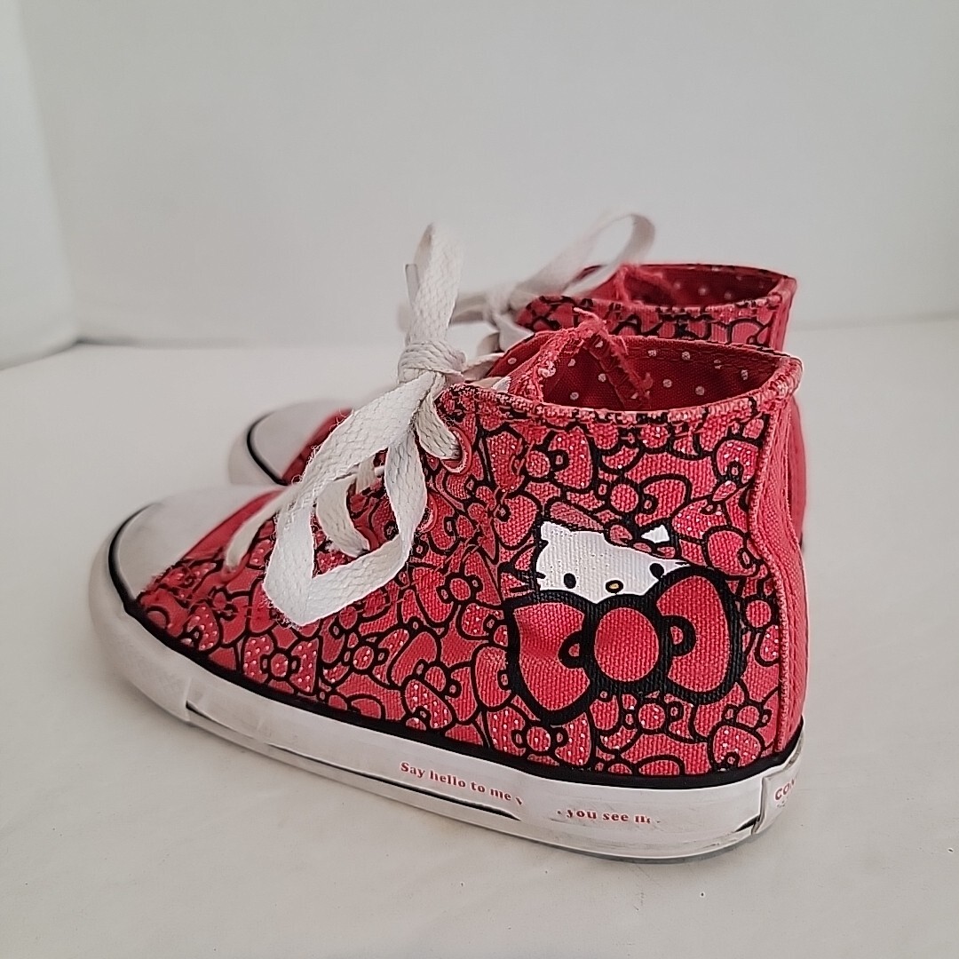 High Top Hello Kitty Converse For Kids Converse Hello Kitty X