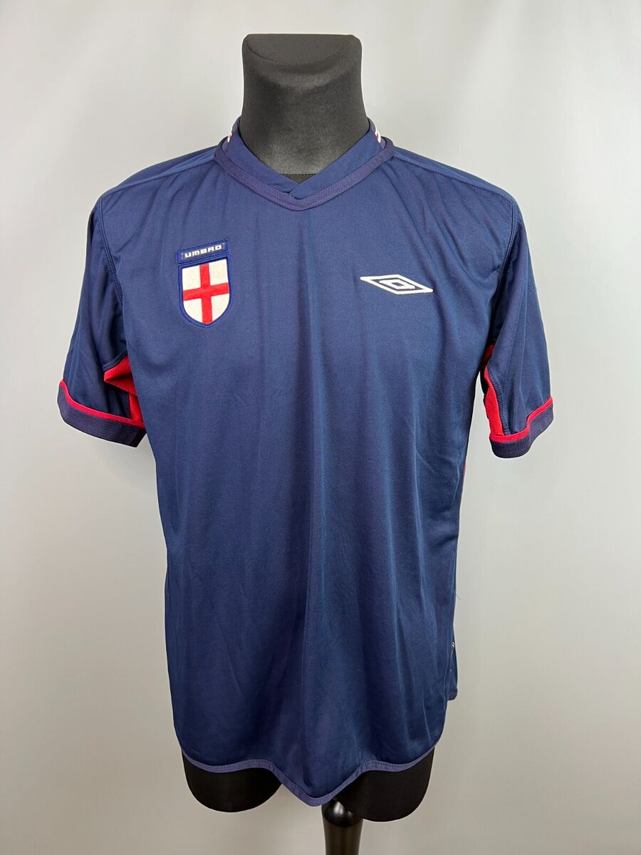 ENGLAND 2002 2004 AWAY SHIRT FOOTBALL SOCCER JERSEY UMBRO ENGLAND 2002 2004 AWAY SHIRT FOOTBALL SOCCER JERSEY UMBRO