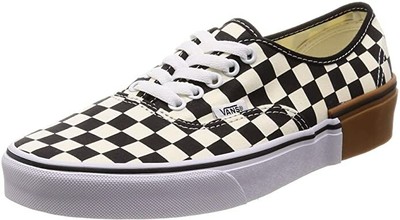 vans authentic checkerboard gum