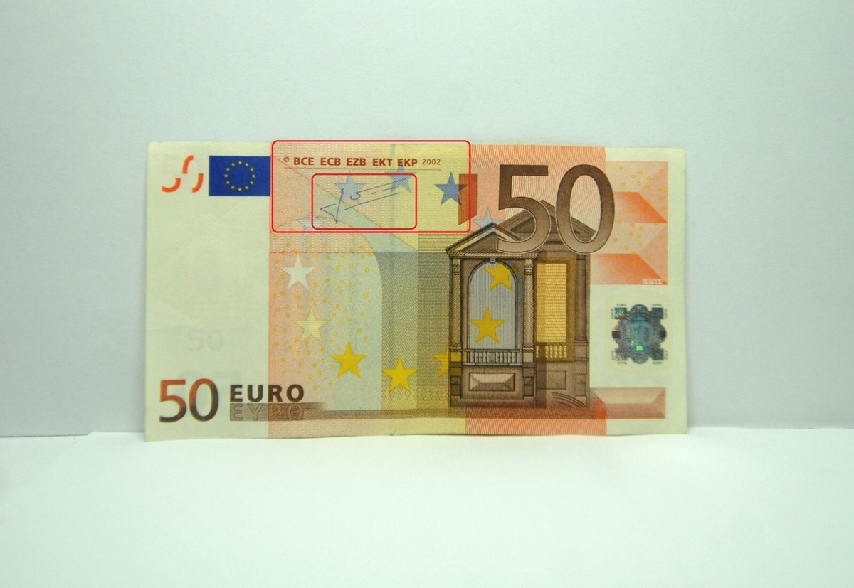 50 EURO FIRMA TRICHET (S) ITALIA CODICE JO76B4 | eBay