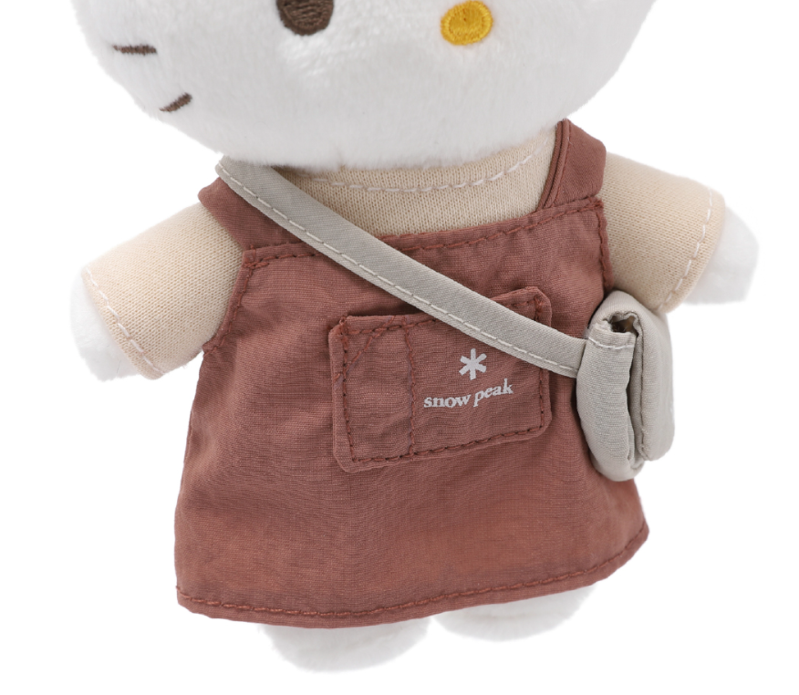 Snow Peak X Hello Kitty Limited Edition Figure Keyring, Coral (100