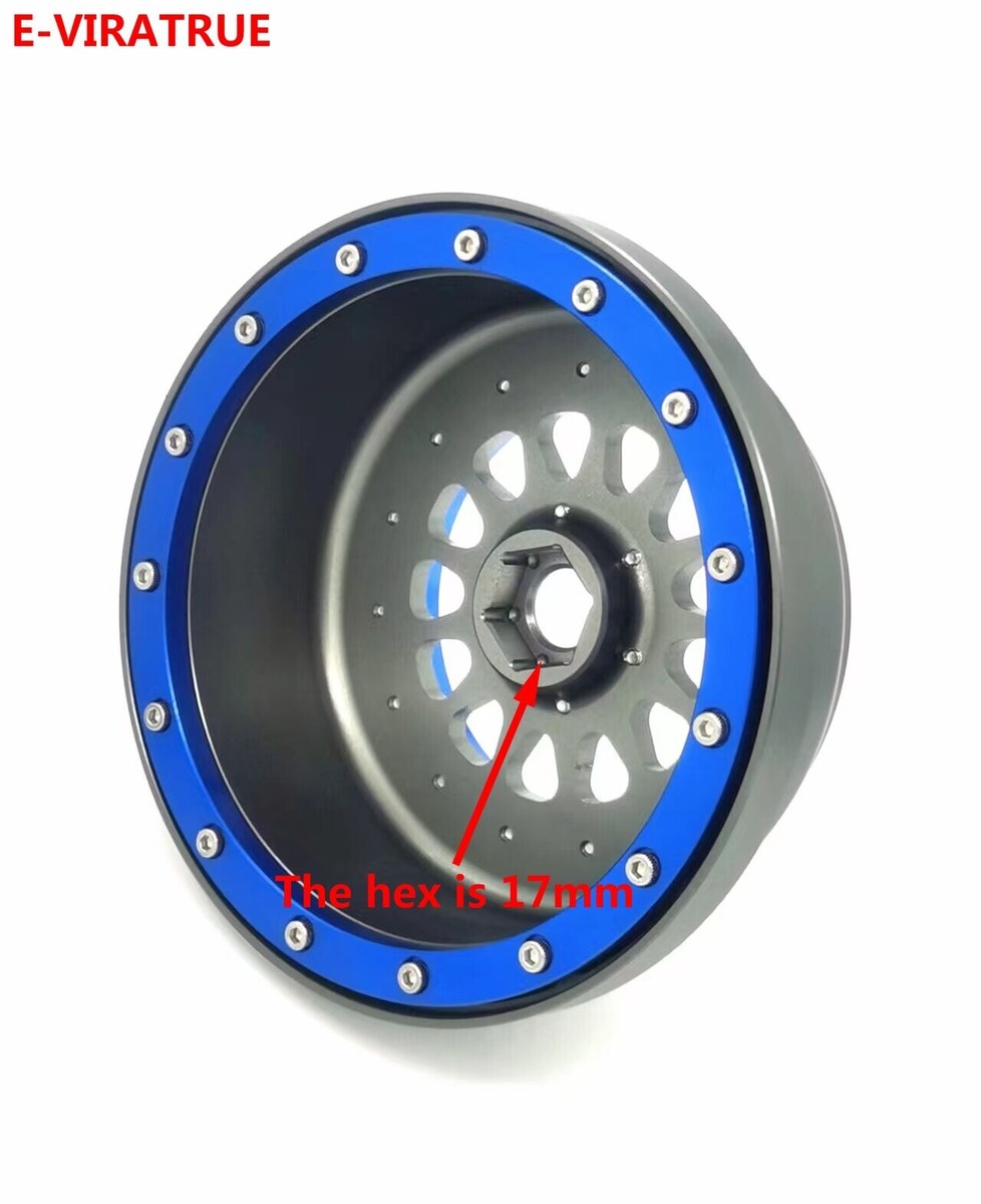 Ruote RC Alluminio E-VIRATRUE 7075Aluminum Shock Ends And Spring Cups For Losi Super Rock Ruote Alluminio Losi Super Rock Rey